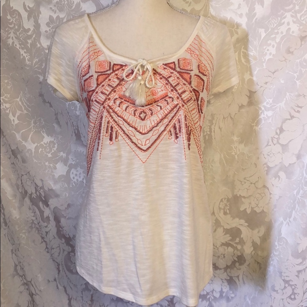 Boho Beaded top